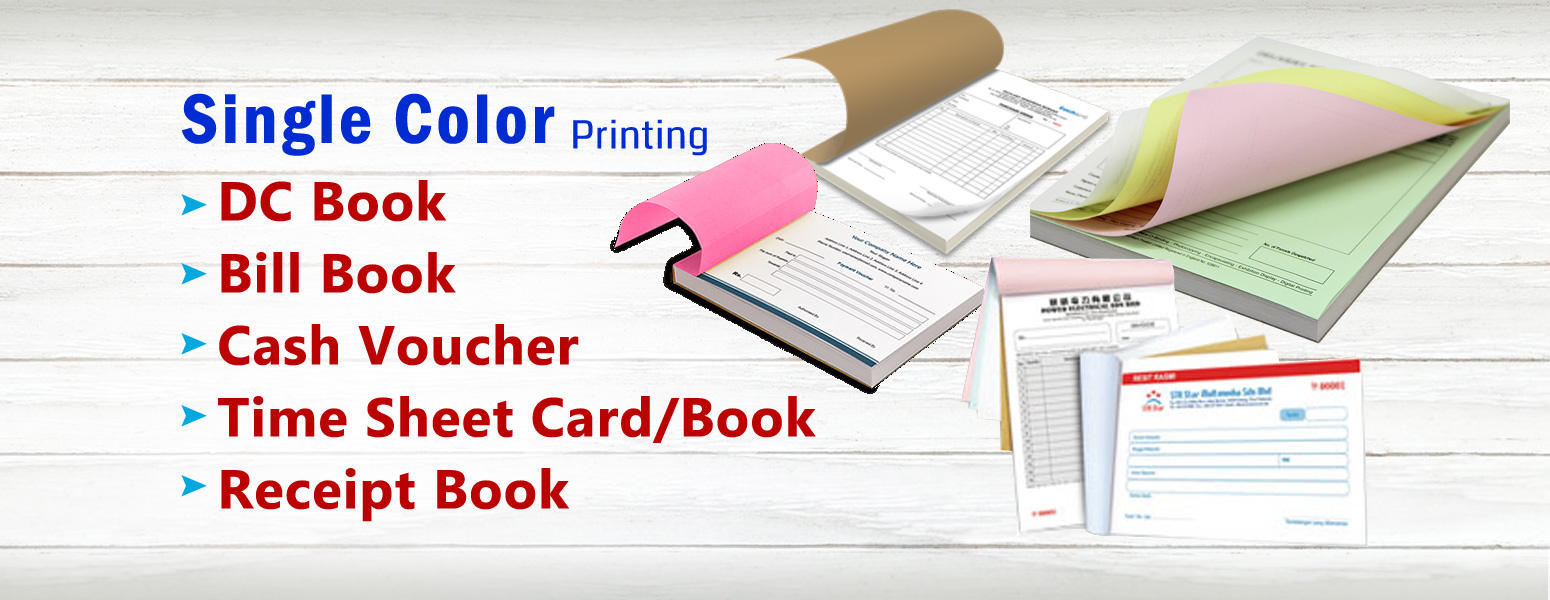 Bill Book Printing Service in maraimalainagar